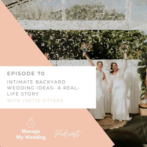 Intimate backyard wedding ideas | a real-life wedding story MMW 70