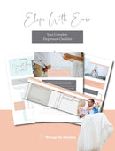 Load image into Gallery viewer, Complete elopement checklist so nothing is forgotten and you stay within budget