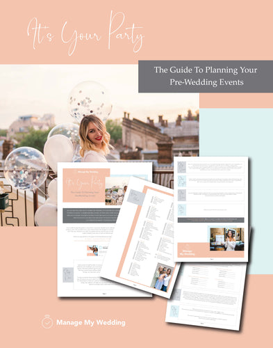 Pre-Wedding Event Checklists. Hens Party. Bucks Nights. Your guide to planning your parties for your wedding. 