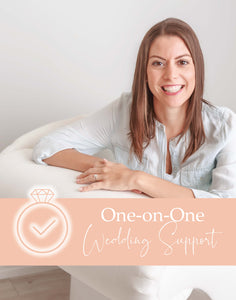 One-On-One Wedding Support - 30 minute online consultation